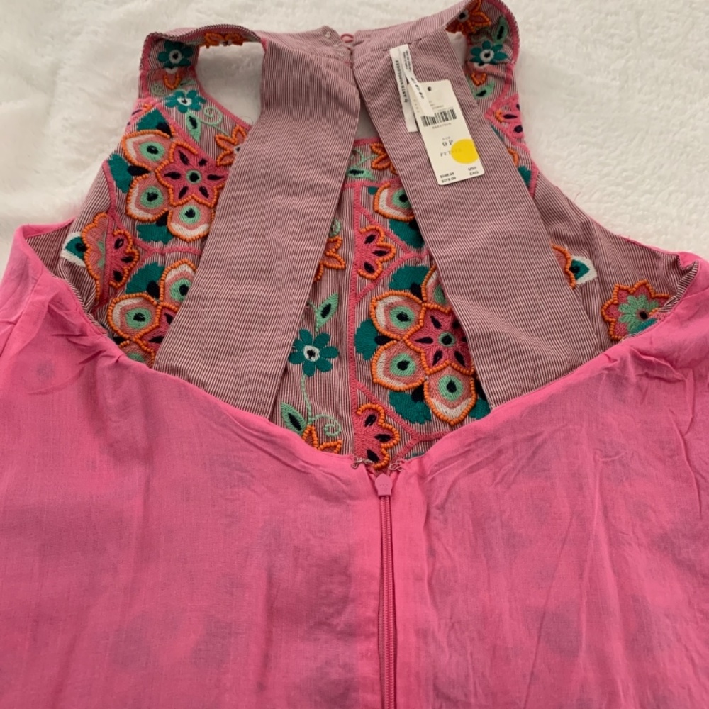 Embroidered & Appliqued Shift Dress - Picture 11 of 12